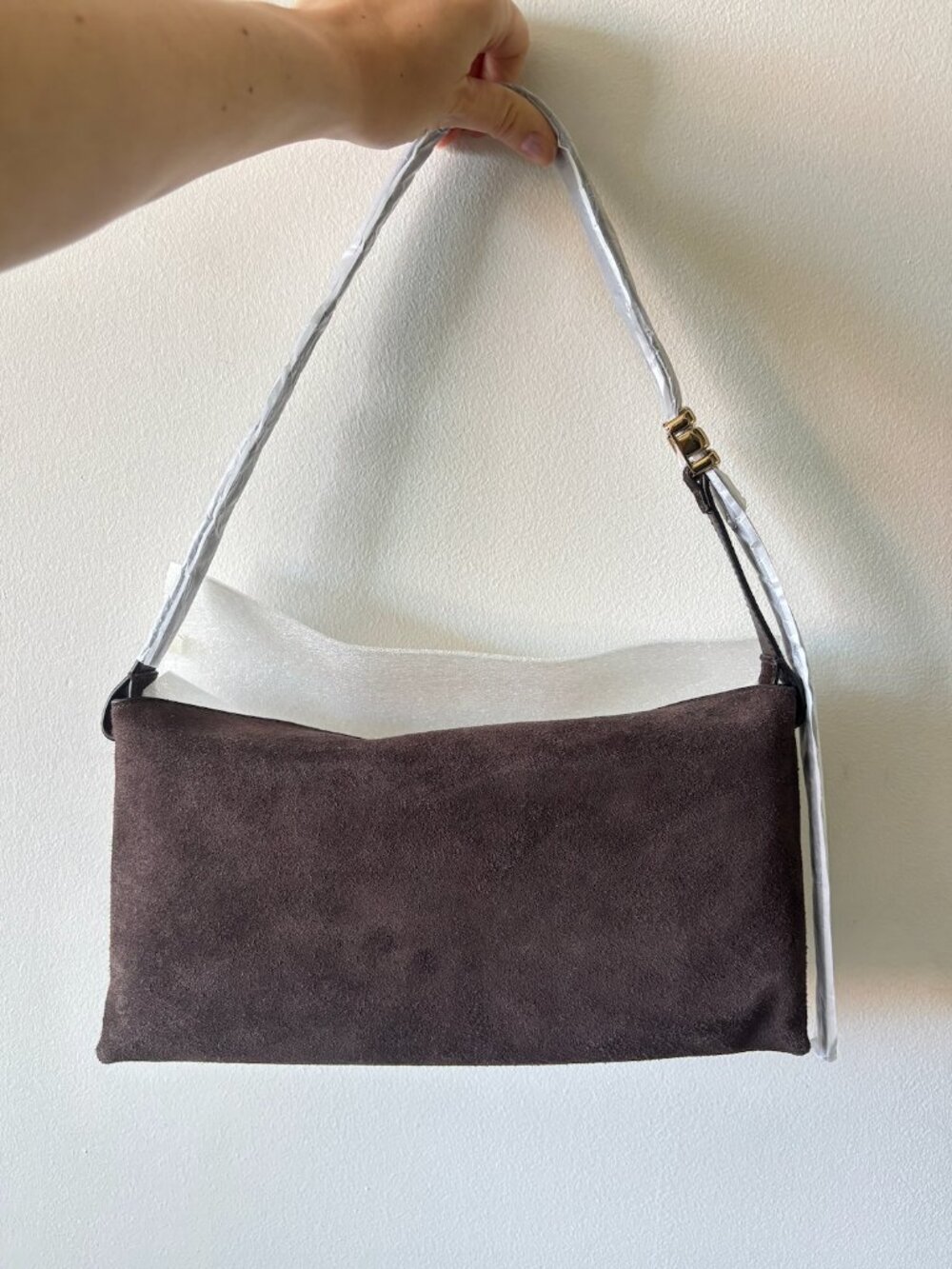 Madewell Date Night Shoulder Bag, dark carob NWT - Picture 5 of 8